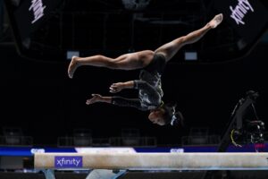 Gymnastique : nouveau record de l’américaine Simone Biles